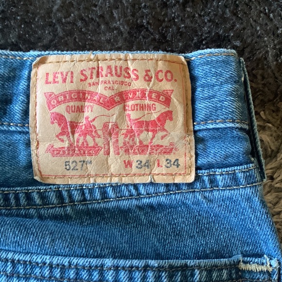 Men’s Levi’s boot cut jeans 34x34 - Picture 6 of 6